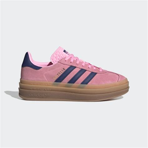 adidas gazelle bold roze blauw|Originals .